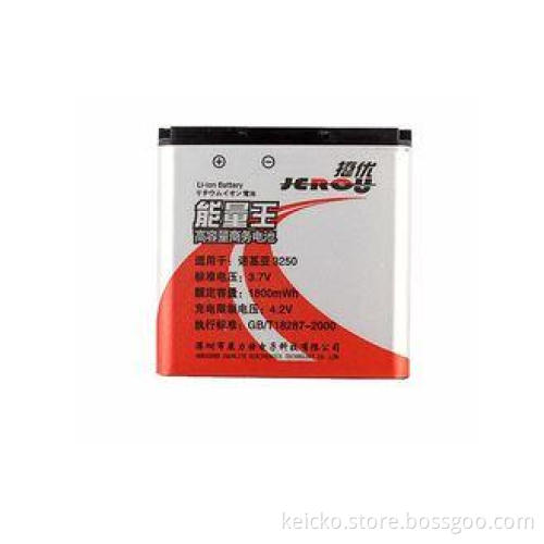 3.7V Nokia Mobile Phone Batteries 1800mAh FCC For N93 / 325